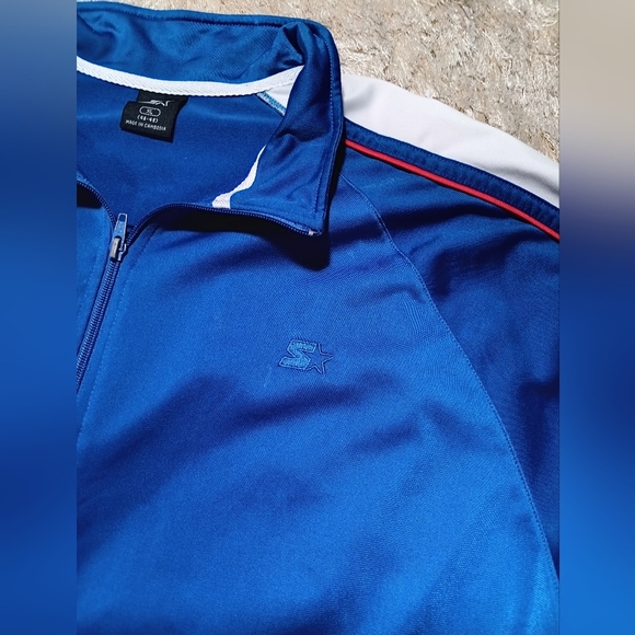 Blue Track Jacket - Picture 2 of 11